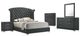 Coaster® Melody 5-Piece Gray California King Bedroom Set-0