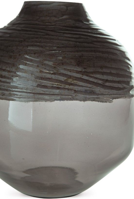 Signature Design by Ashley® Harpwick Iridescent Gray 9" Vase-1