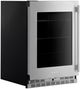 KitchenAid® 24" 5.2 Cu. Ft. PrintShield™ Stainless Finish Built-In Undercounter Beverage Center-4
