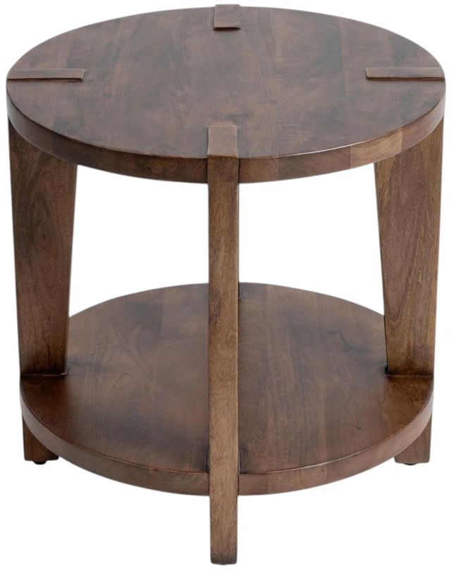 Classic Home Alenna Tundra Brown End Table-3