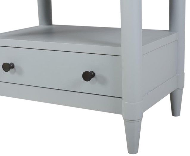 Bernards Citrus Heights Ocean Open Nightstand-2