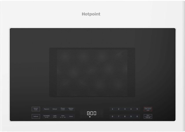 Hotpoint® 1.4 Cu. Ft. White Over The Range Microwave-0