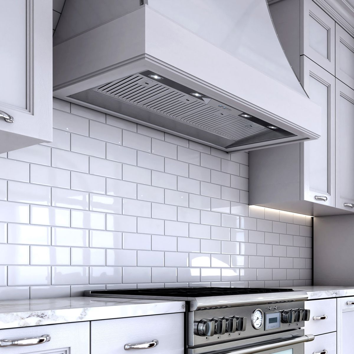 XO Fabriano Collection Insert Range Hood - Thumbnail 4