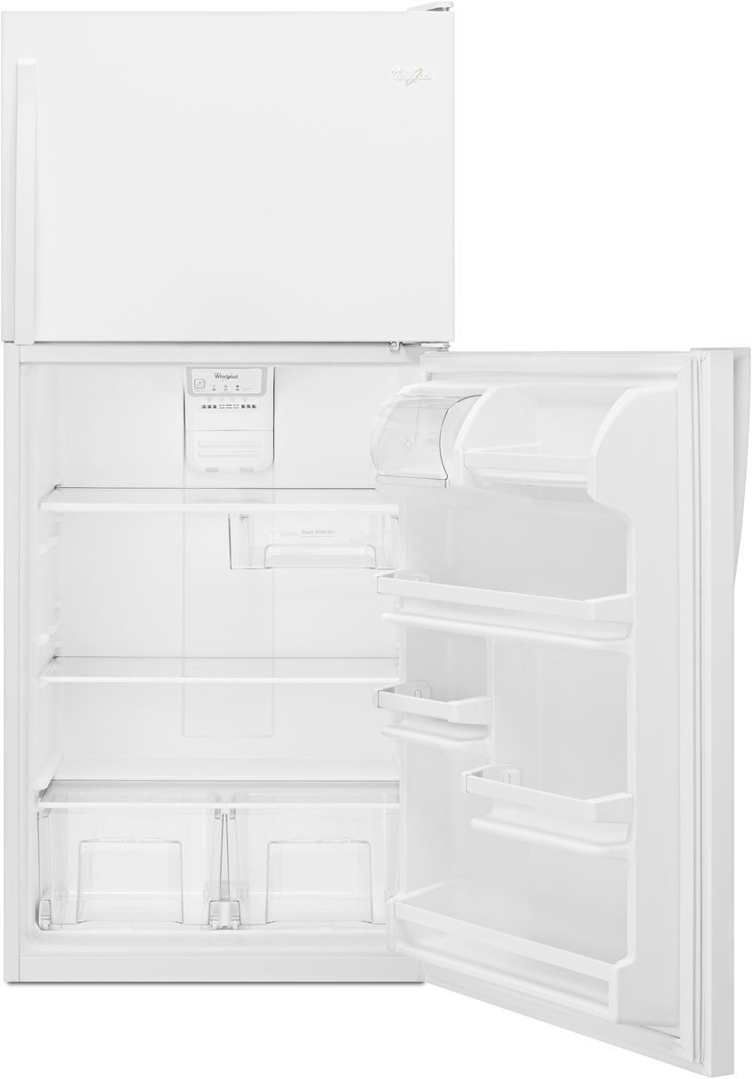 Whirlpool 30 in. 18.2 Cu. Ft. White Top Freezer Refrigerator - Thumbnail 3