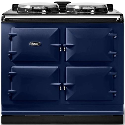 AGA™ eR7 Classic Cast Iron 39" Dark Blue Pro Style Electric Range-0