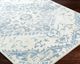 Surya Hera Blue/White 4'x6' Area Rug-2