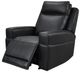Leather Italia™ Cambria Valley Black Power Recliner-1