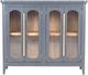 International Furniture Direct Brava Blue 4-Door Console-3