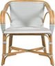 Butler Specialty Company Portofino Brown/Gray Dot Arm Chair-2