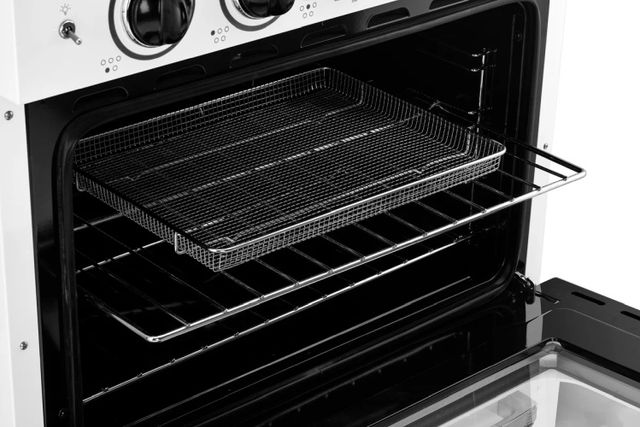 Unique Appliances Classic Retro 30" Marshmallow White Slide-In Induction Range-2