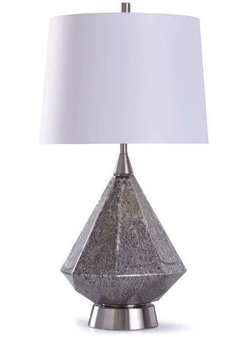 StyleCraft Rochford Silver Table Lamp-0