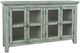 Jofran Inc. Rustic Shores Surfside Blue 4-Door Low Accent Cabinet-0