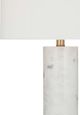 Bassett Mirror Lenning White Table Lamp-1