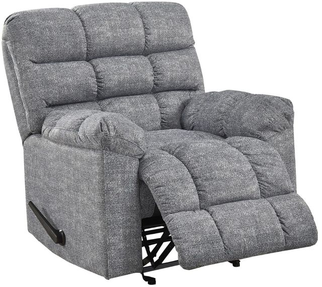 Mazin Furniture Wylan Grey Manual Glider Recliner-0
