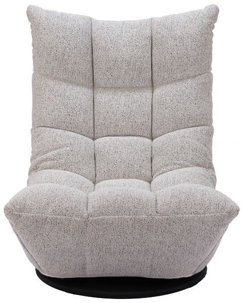 Zuo® Modern Down Go Ash Gray Swivel Chair-1