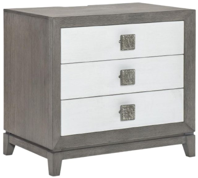 Legacy Classic Terra Luna Nightfall/White Cloud 3-Drawer Nightstand-0