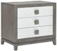 Legacy Classic Terra Luna Nightfall/White Cloud 3-Drawer Nightstand-0