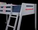 Furniture of America® Emilee Gray Twin/Full Bunk Bed-1