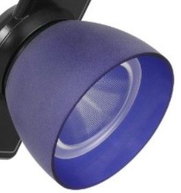 Cal® Lighting & Accessories Black/Blue Track Light-1