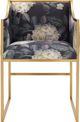 TOV Furniture Atara Floral Gold Chair-2