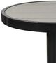 CabanaCoast® Customizable Kensington Wooden 24" Outdoor Round Pedestal Side Table-3