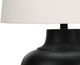 Monarch Specialties Inc. 26"H Black Metal Table Lamp-2