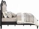 ACME Furniture Chelmsford Antique Black/Beige California King Panel Bed-3