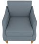 Best® Home Furnishings Customizable Ashelle Leather Chair with Honey Birch Legs-4