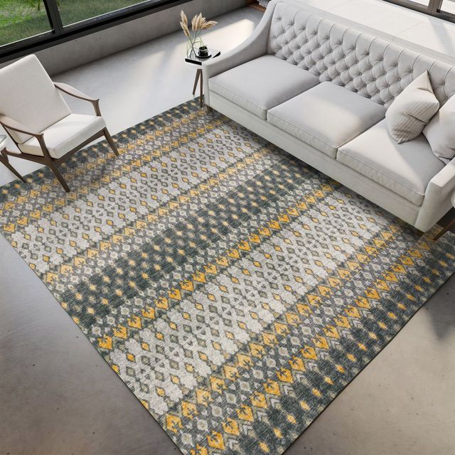 Dalyn™ Rug Company Brisbane BR1 Pewter 5'x8' Area Rug-3
