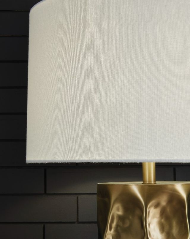 Signature Design by Ashley® Marshawn Gold Table Lamp-1