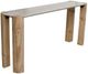 Nest Home Collections Esme Nordic Natural/Sabbia Travertine Console Table-0