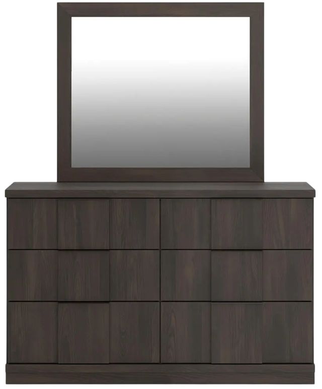 Signature Design by Ashley® Shaehartin Dark Brown Dresser and Mirror-2