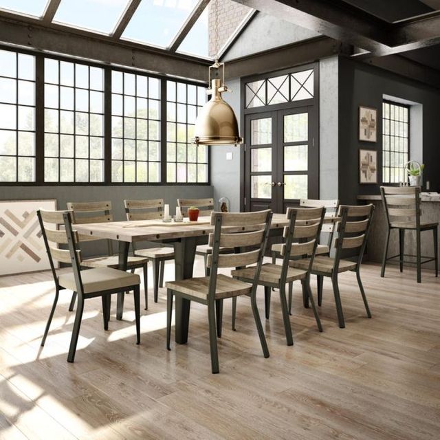 Amisco Customizable Dexter Upholstered Dining Side Chair-2