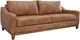 International Furniture Direct Olivio Cognac Sofa-0