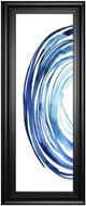 Classy Living Grace Popp Blue Vortex I Wall Art-0
