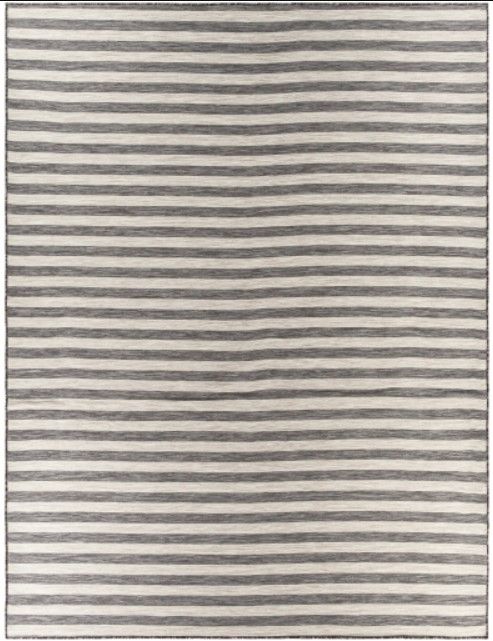 Surya Pasadena Black/Gray/White 4'x6' Area Rug-0