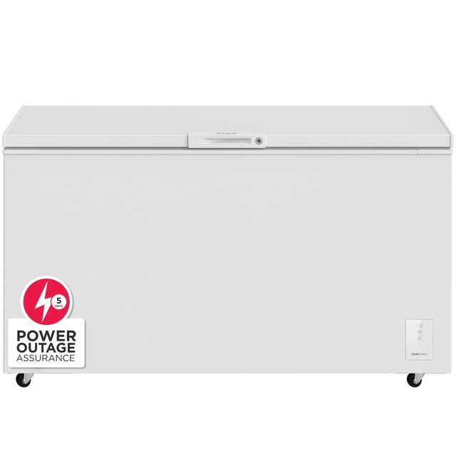 Frigidaire® 66" 19.8 Cu. Ft. White Convertible Garage Ready Chest Freezer-3