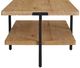 Flexsteel® Millwork Black/Umber Rectangular Coffee Table-2