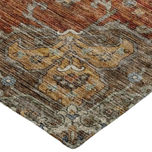 Dalyn™ Rug Company Silk Road SR6 Paprika 5'x8' Area Rug-3