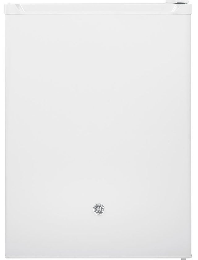 GE® Spacemaker® 24" 5.6 Cu. Ft. White Compact Refrigerator-0