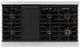 ZLINE Autograph Edition 48" Satin Stainless Steel Pro Style Gas Range with Matte Black Accents-4