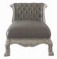 ACME Furniture Dresden Vintage Bone White Chaise-1