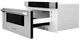 ZLINE Autograph Edition 30" 1.2 Cu. Ft. Stainless Steel Built-in Microwave Drawer with Polished Nickel Helix Handle-4