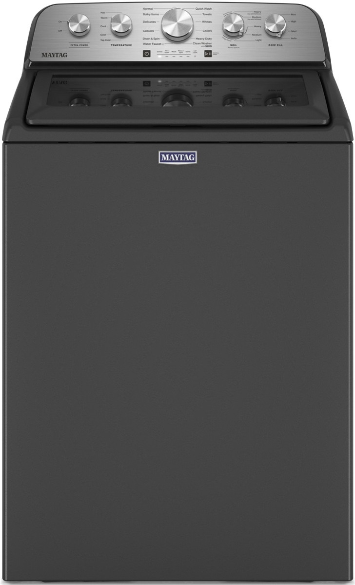 Maytag® 4.8 Cu. Ft. Volcano Black Top Load Washer | Classic Maytag 