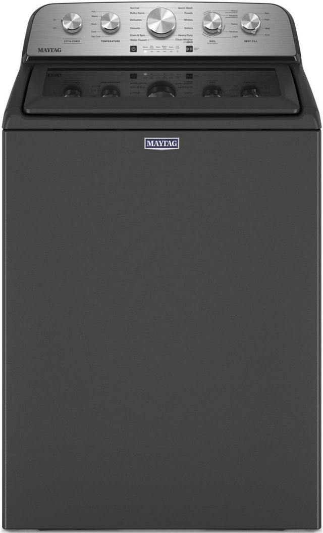 Maytag Top Load Washer (MVW5430PBK) - Volcano Black