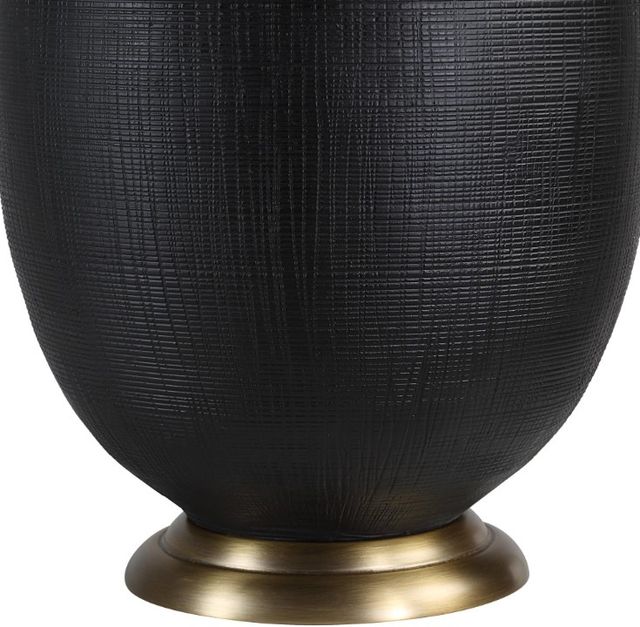 Renwil® Everren Carmesi Matte Black Table Lamp-2