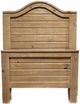 Million Dollar Rustic Ranch 4-Piece Native Pine Full Panel Bed Set-1