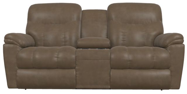 La-Z-Boy® Morrison Mink Power Reclining Loveseat with Console and Headrest-1