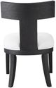 Uttermost® Idris Charcoal Black Side Chair-4