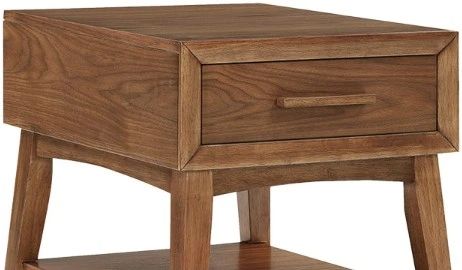 Winners Only® Venice Natural Walnut 20'' End Table-1